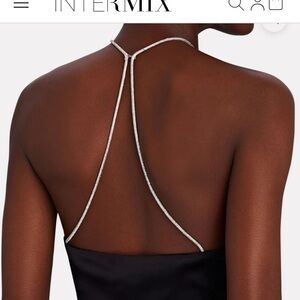 Backgrounde NYC ESTHER CRYSTAL-EMBELLISHED SILK CHARMEUSE TOP